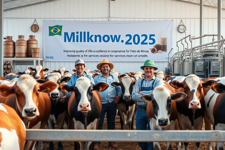 Imagem representativa da Coopatos, destacando a inovação e qualidade na produção de leite.