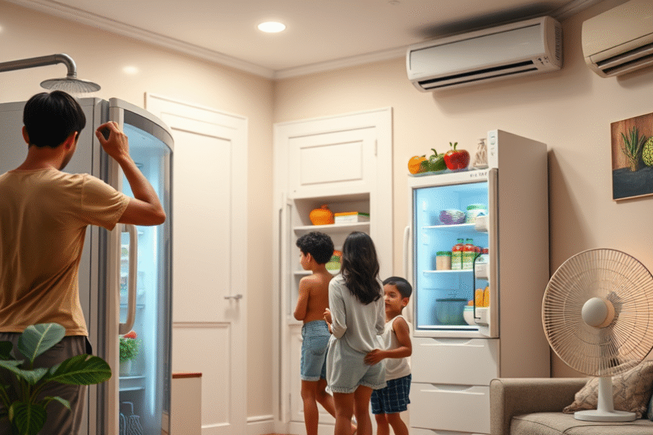 Imagem mostrando dicas de economia de energia em casa com foco na conta de luz.