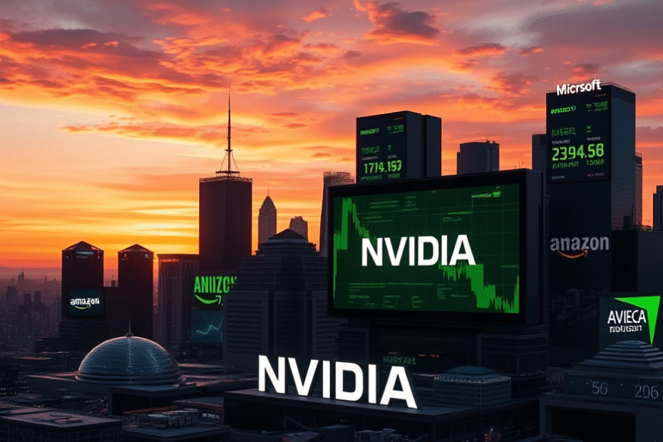 Nvidia se destaca com valor de mercado de US$ 4 trilhões, liderando a era da inteligência artificial.