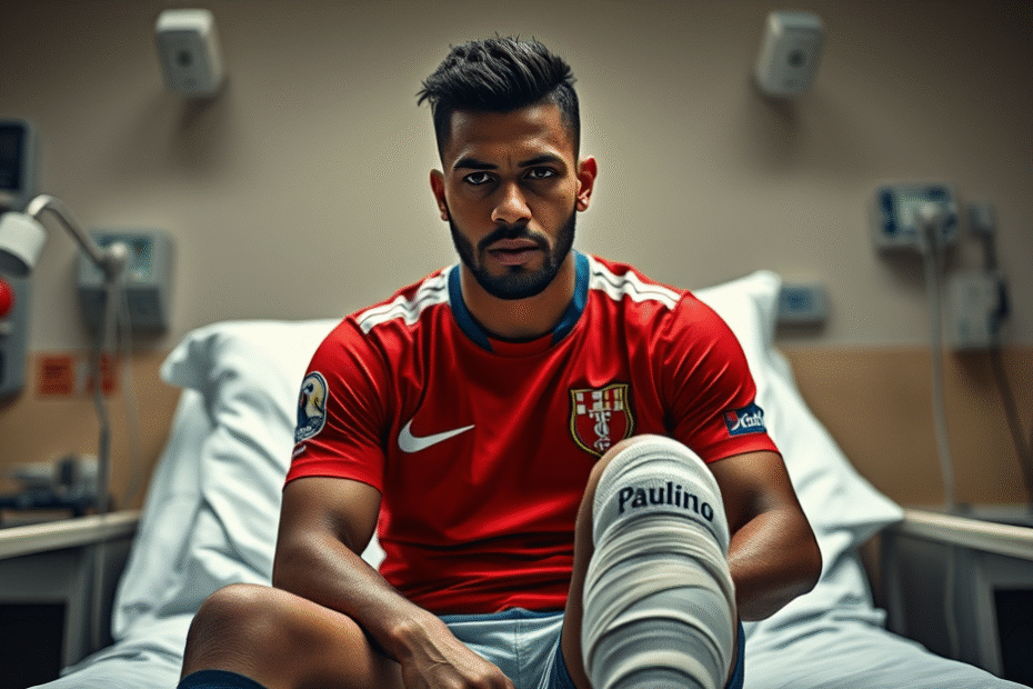 O atacante Paulinho se prepara para uma nova cirurgia visando a recuperação de sua lesão na perna após o Mundial de Clubes.