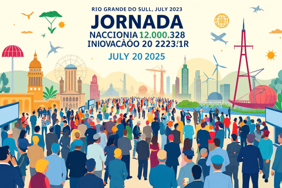Imagem representativa da Jornada Nacional de Inovação da Indústria, destacando inovações tecnológicas e diálogos sobre deep techs.