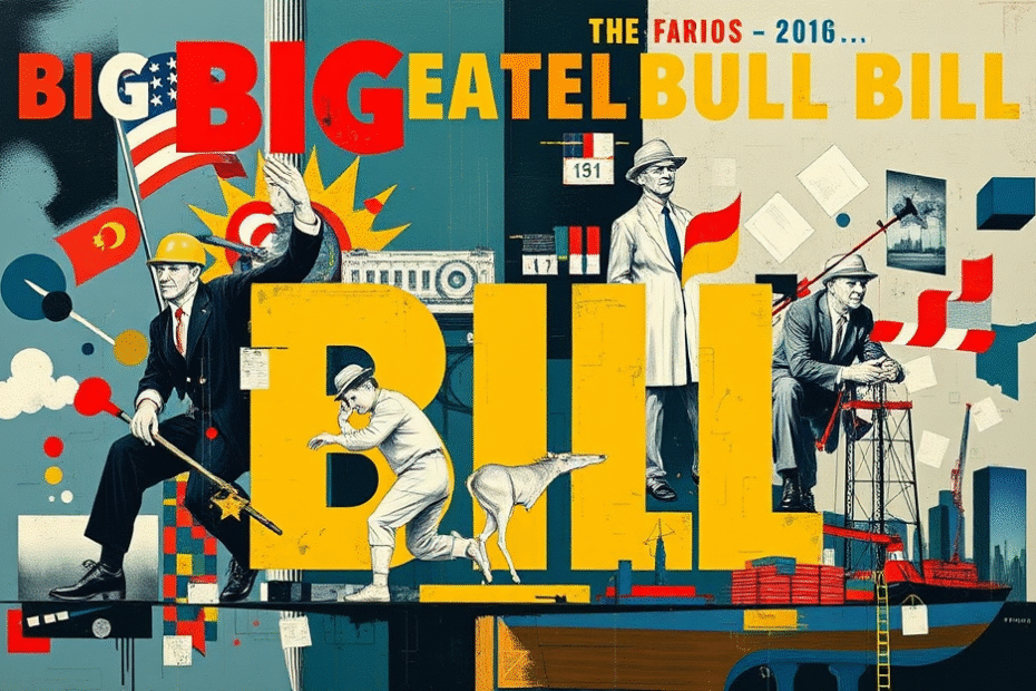 Aprovação do Big Beautiful Bill e suas implicações financeiras.