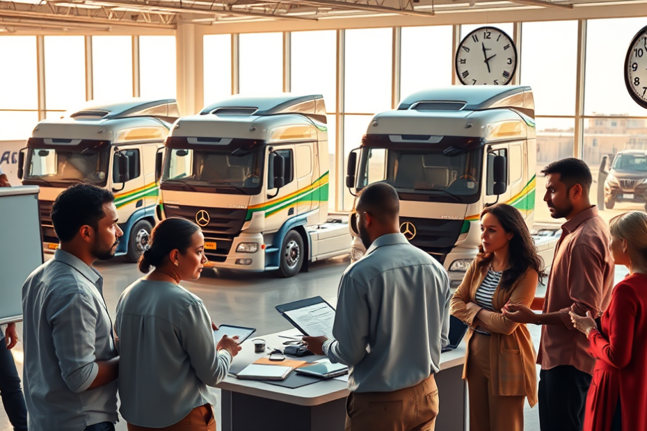 BNDES anuncia aporte de R$ 6 bilhões para apoio à compra de caminhões novos e seminovos.