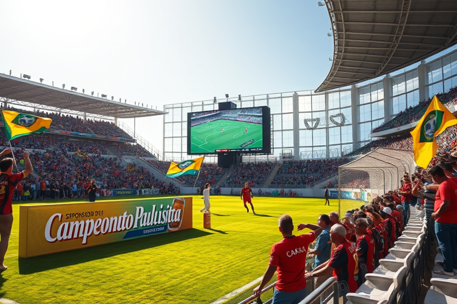 Itaipava anuncia seu patrocínio no Campeonato Paulista para engajar torcedores e fortalecer sua conexão com o futebol.