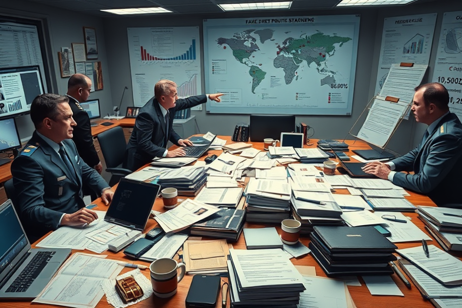 Imagem ilustrativa sobre fraudes financeiras e investigações da Polícia Federal relacionadas a títulos de crédito falsos.