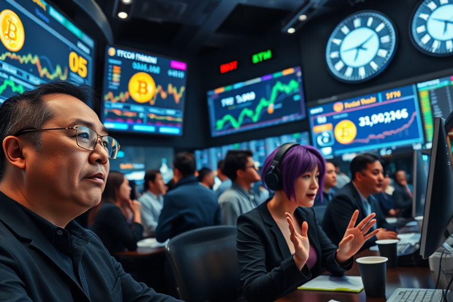 Imagem ilustrativa sobre o erro da Bithumb na distribuição de bitcoins.