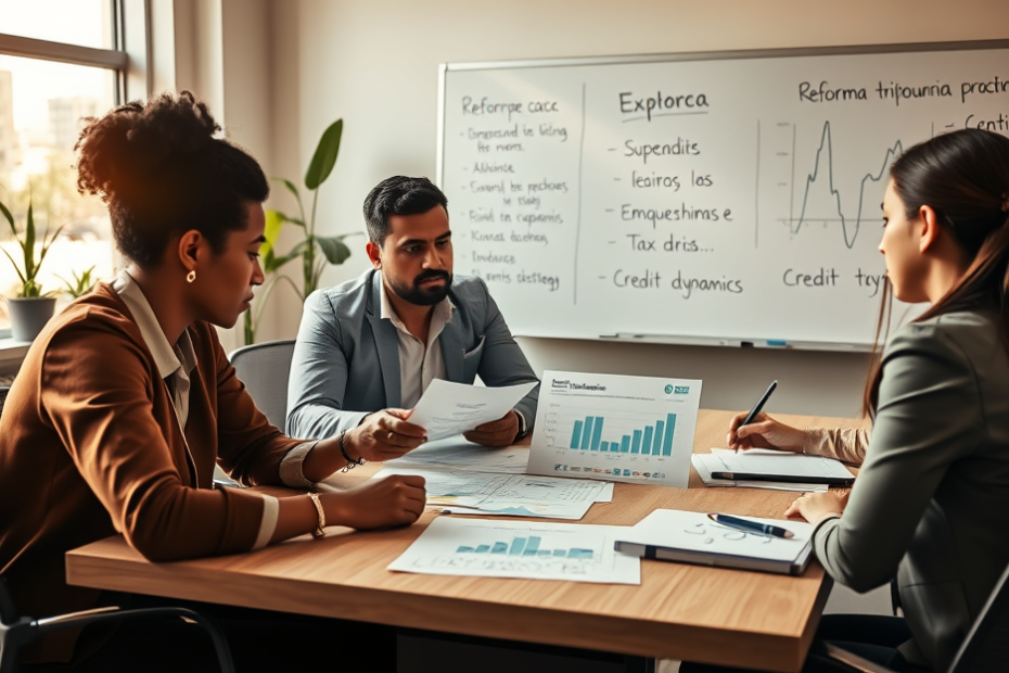Imagem ilustrativa da reforma tributária e seus impactos na formação de preços e competitividade dos pequenos negócios.