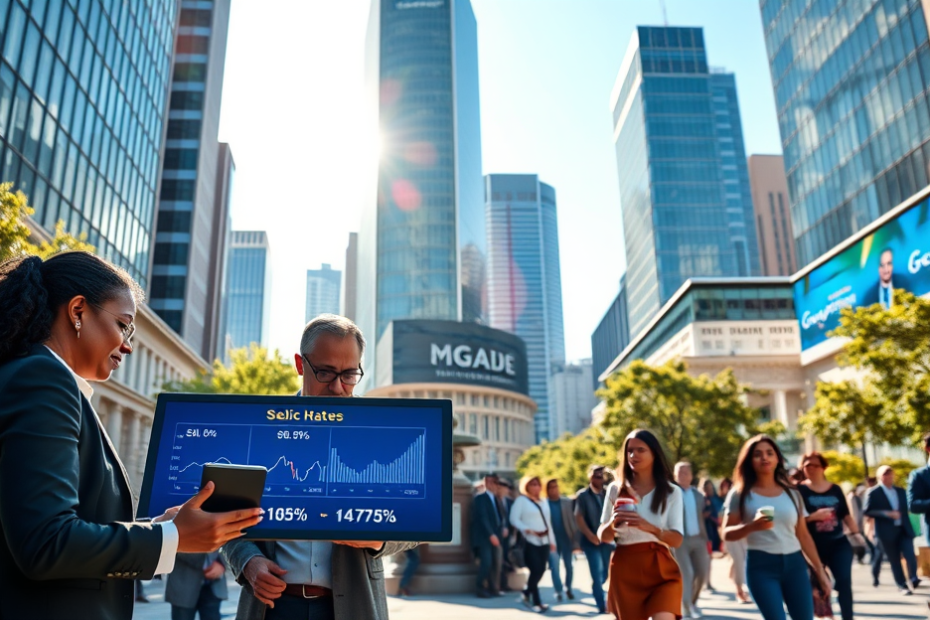 Imagem ilustrativa sobre a redução da taxa Selic e seu impacto na economia brasileira.