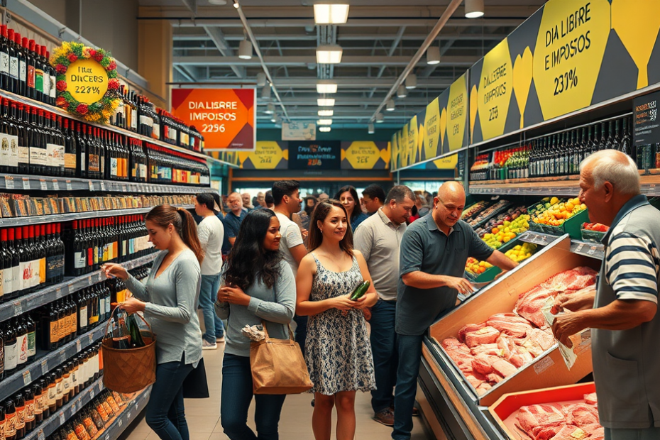 Vinhos e carnes em promoção nas redes Supernosso e Apoio Mineiro.
