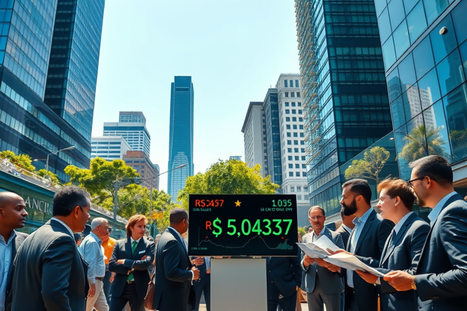 Imagem que ilustra a desvalorização do dólar e suas implicações no mercado financeiro em decorrência de um potencial acordo de paz entre os Estados Unidos e o Irã.