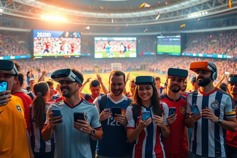 Imagem que representa a Copa do Mundo de 2026 e seu impacto na economia digital do futebol.