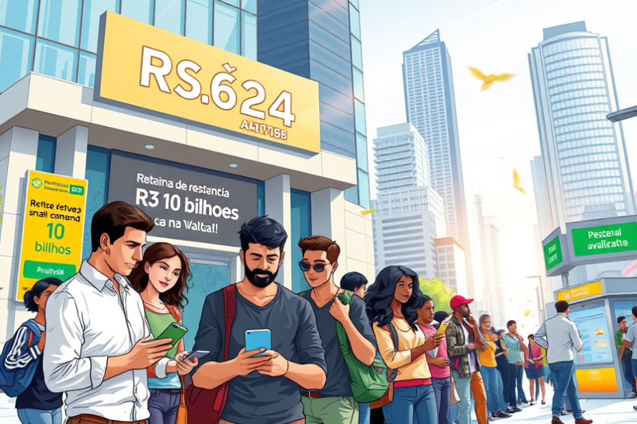 Imagem ilustrativa sobre o Sistema de Valores a Receber e seus bilhões disponíveis para resgate.