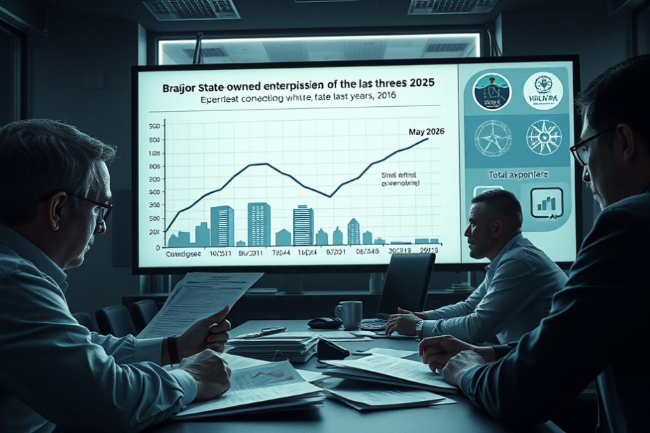 Análise da deterioração das estatais brasileiras e seu impacto no risco fiscal.