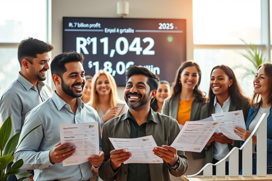 Distribuição de lucro do FGTS para trabalhadores cotistas em 2025