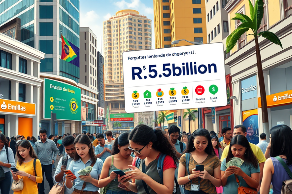 Imagem ilustrativa sobre valores esquecidos em contas bancárias no Brasil.