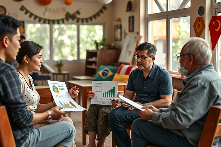 Educação financeira como chave para o crescimento econômico no Brasil.